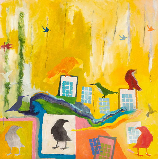 The Birds Know painting by Mary Barnes